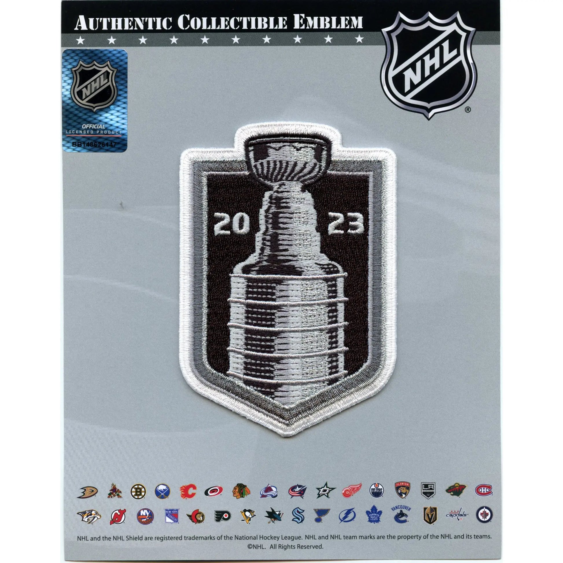 2023 NHL Stanley Cup Final Embroidered Jersey Patch