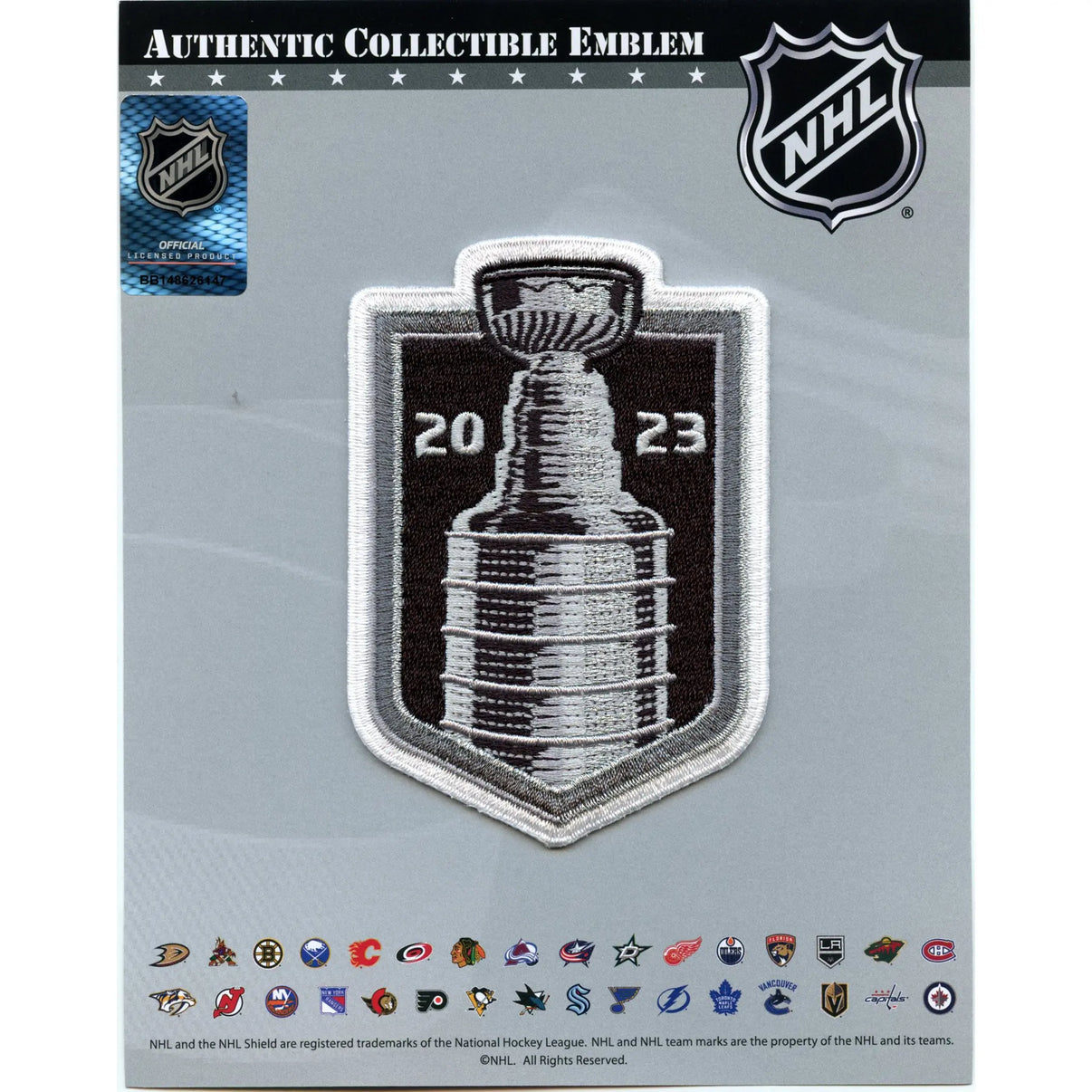 2023 NHL Stanley Cup Final Embroidered Jersey Patch Florida Panthers L