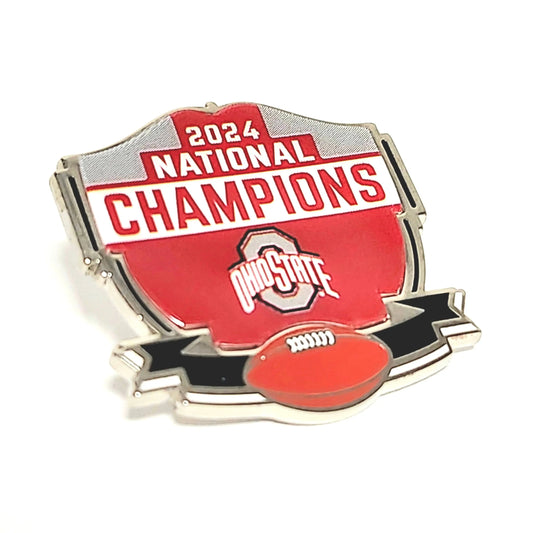 2024 College National Champions Game Ohio State Buckeyes Collector Pin