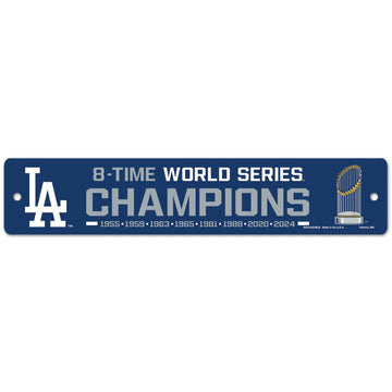 2024 MLB World Series 7-Times Champions Los Angeles Dodgers Sign