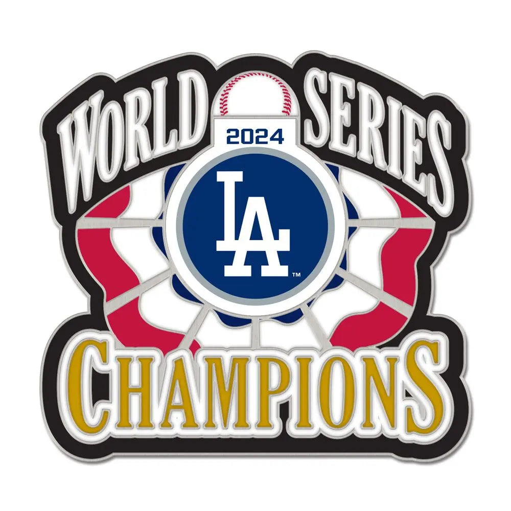 2024 MLB World Series Champions Los Angeles Dodgers Flag Lapel Pin