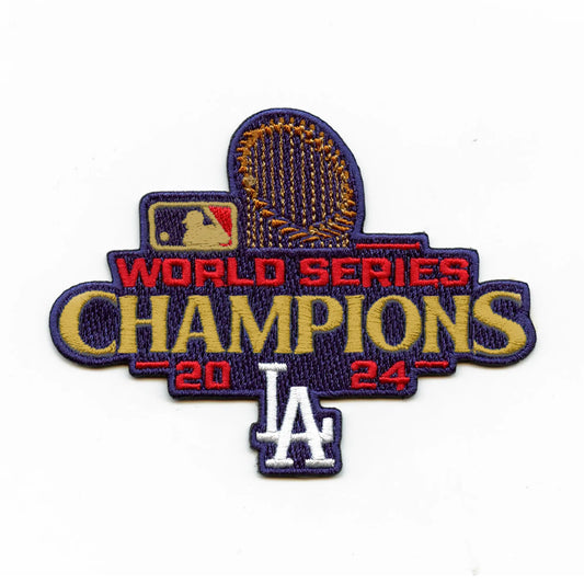 2024 MLB World Series Champions Los Angeles Dodgers Gold Ceremony Jersey Patch