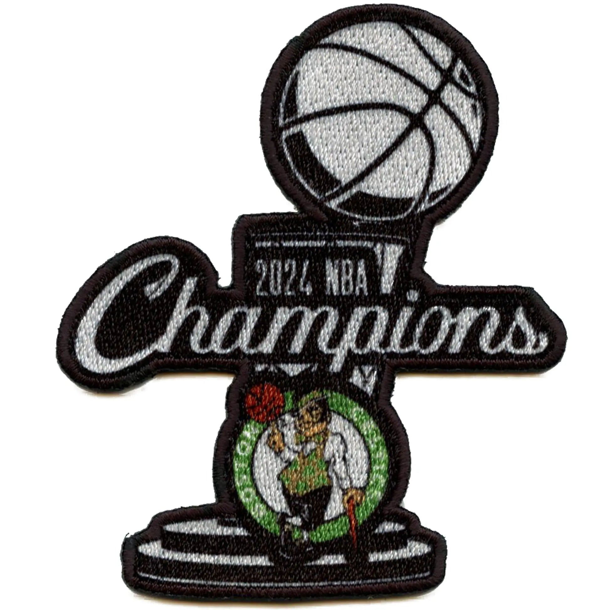 2024 NBA Finals Champions Boston Celtics Trophy Patch