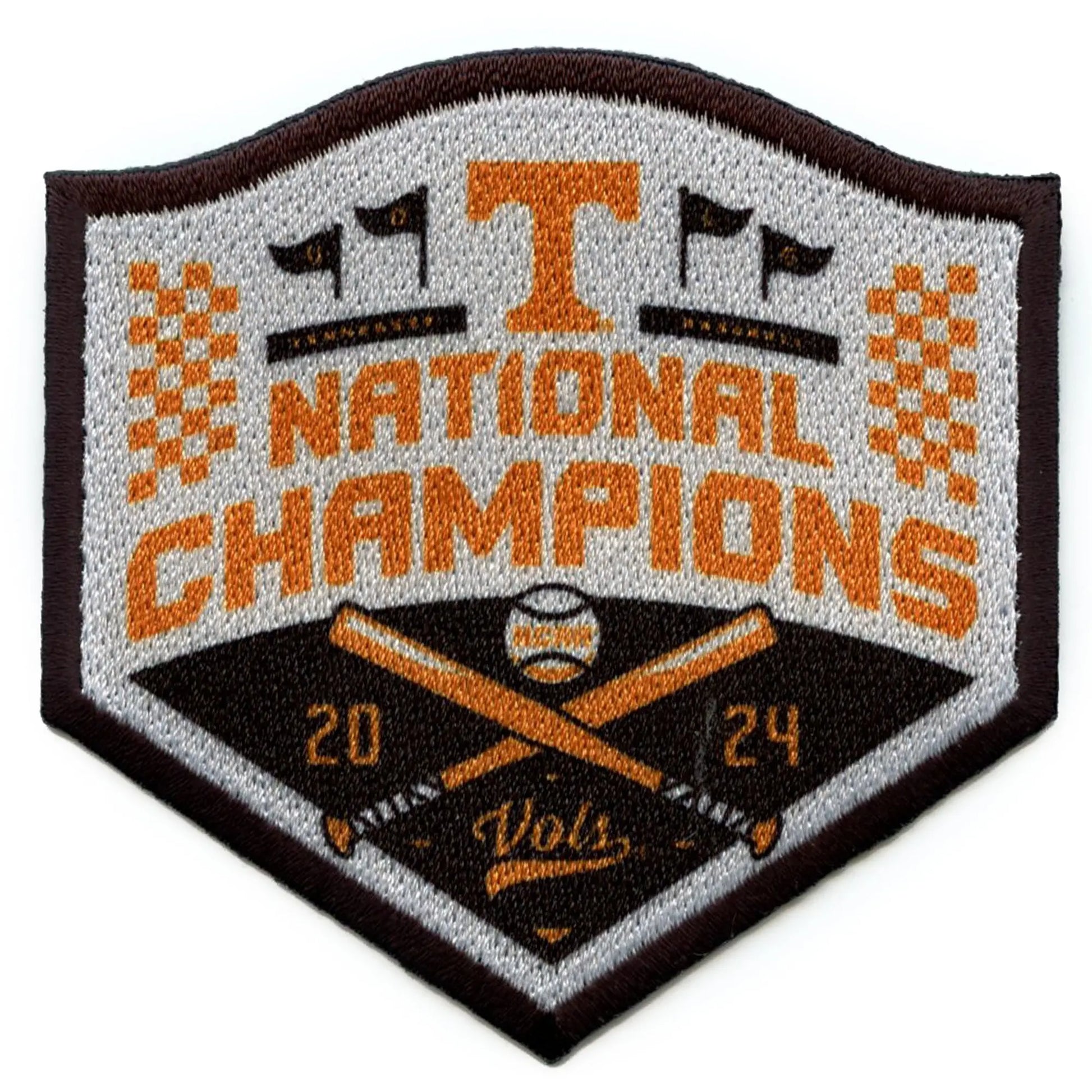 2024 NCAA Men's College World Series Champions Tennessee Volunteers Jersey Patch