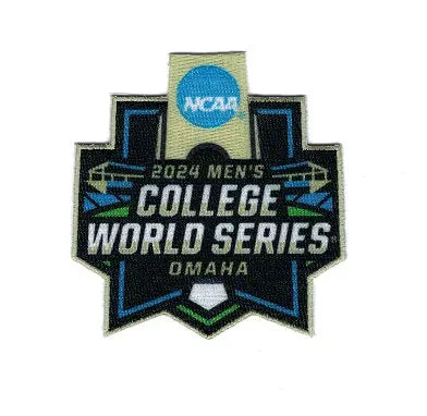 2024 NCAA Men's College World Series Omaha Jersey Patch Aggies Tennessee Iron On