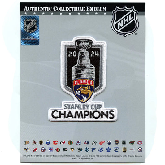 2024 NHL Stanley Cup Final Champions Florida Panthers Jersey Patch