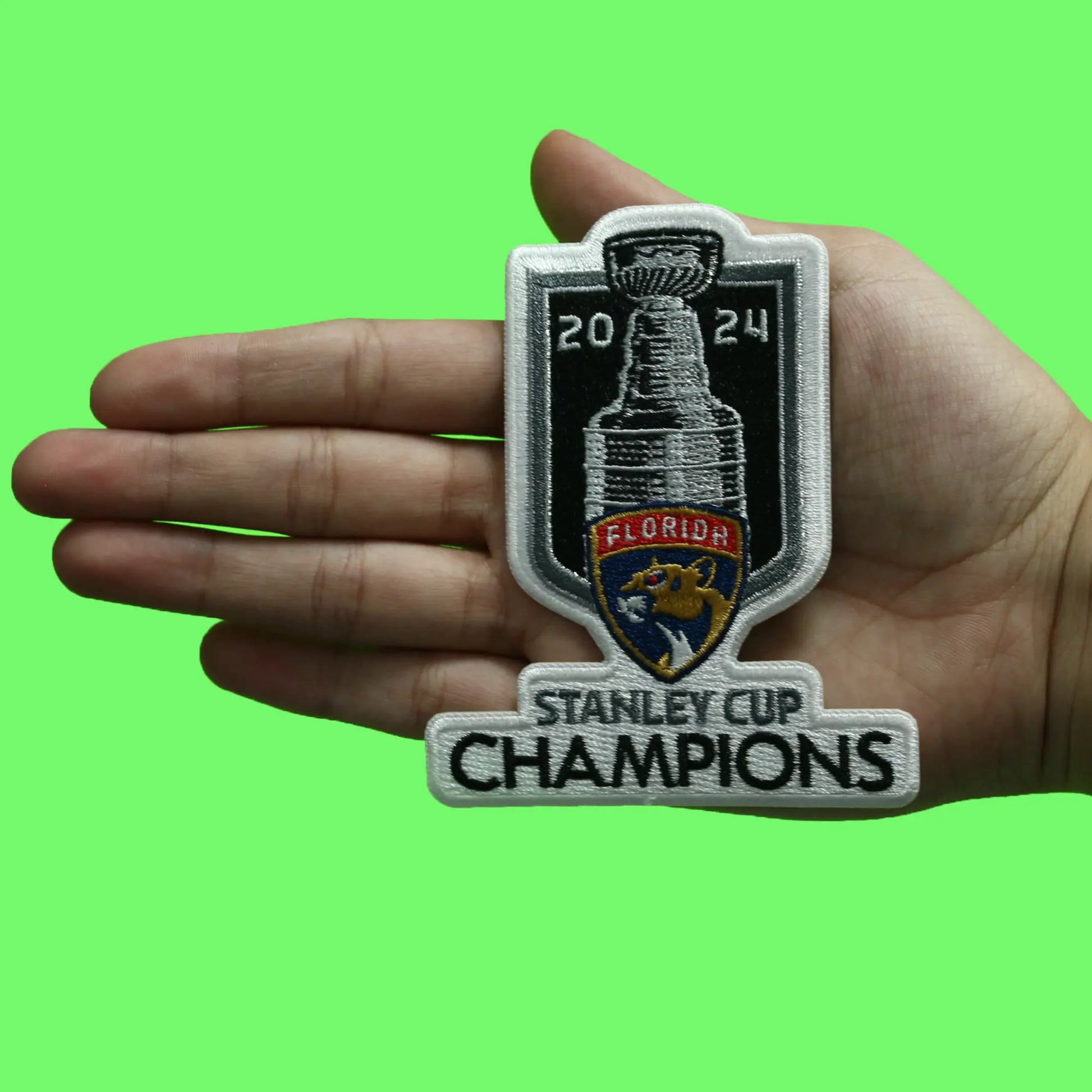 2024 NHL Stanley Cup Final Champions Florida Panthers Jersey Patch