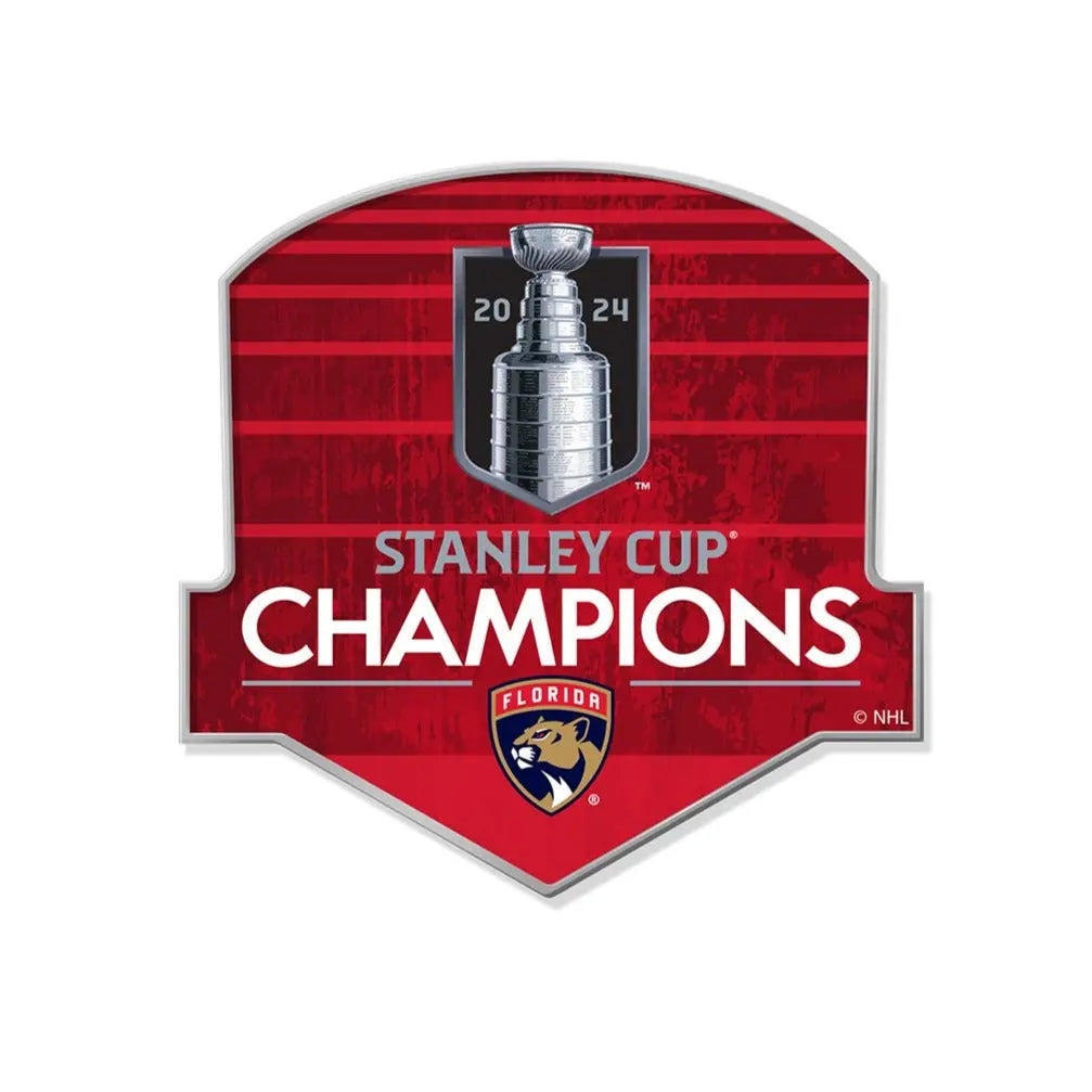 Épinglette des Panthers de la Floride, champions de la finale de la Coupe Stanley de la LNH 2024