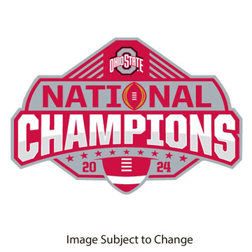 2024 Ohio Buckeyes National Champions Football Embroidered Patch