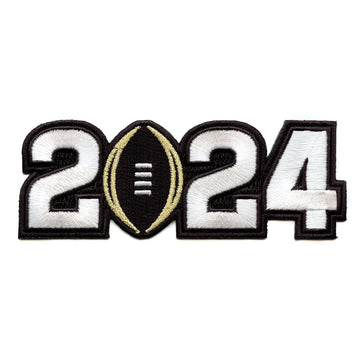 2024 College National Championship Game Jersey Patch Houston
