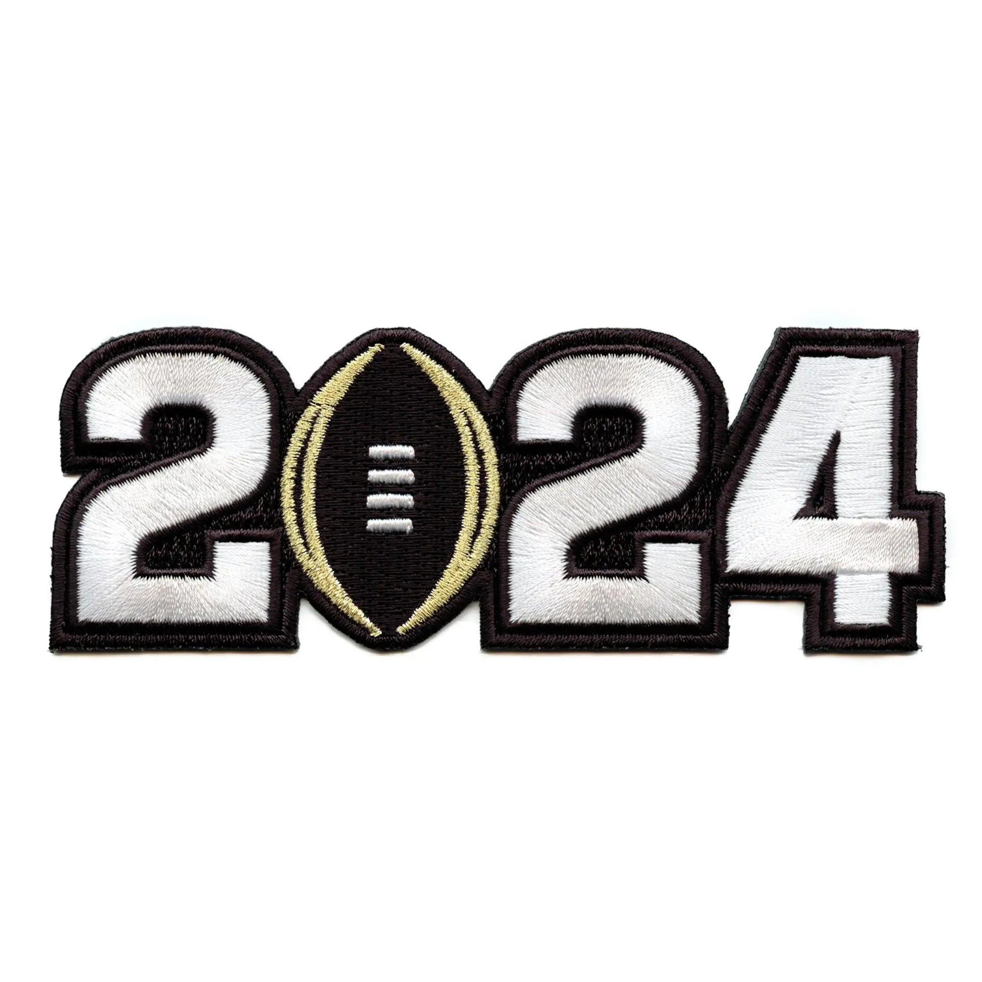 2024 College National Championship Game Jersey Patch Houston