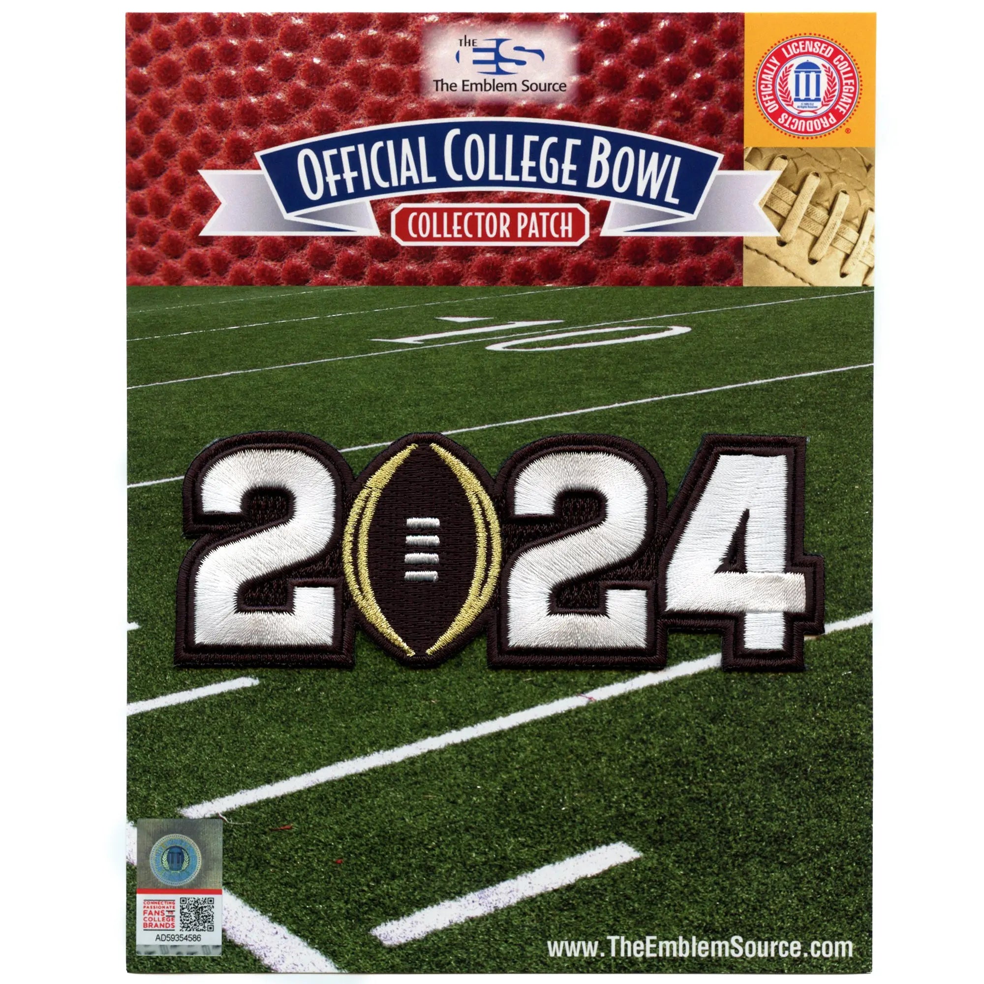 Patch Collection 1000 S Of Iron On Embroidered Sew On Patches   2024NationalFootball 2 ES 15428 