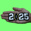 2025 College National Championship Game Jersey Patch