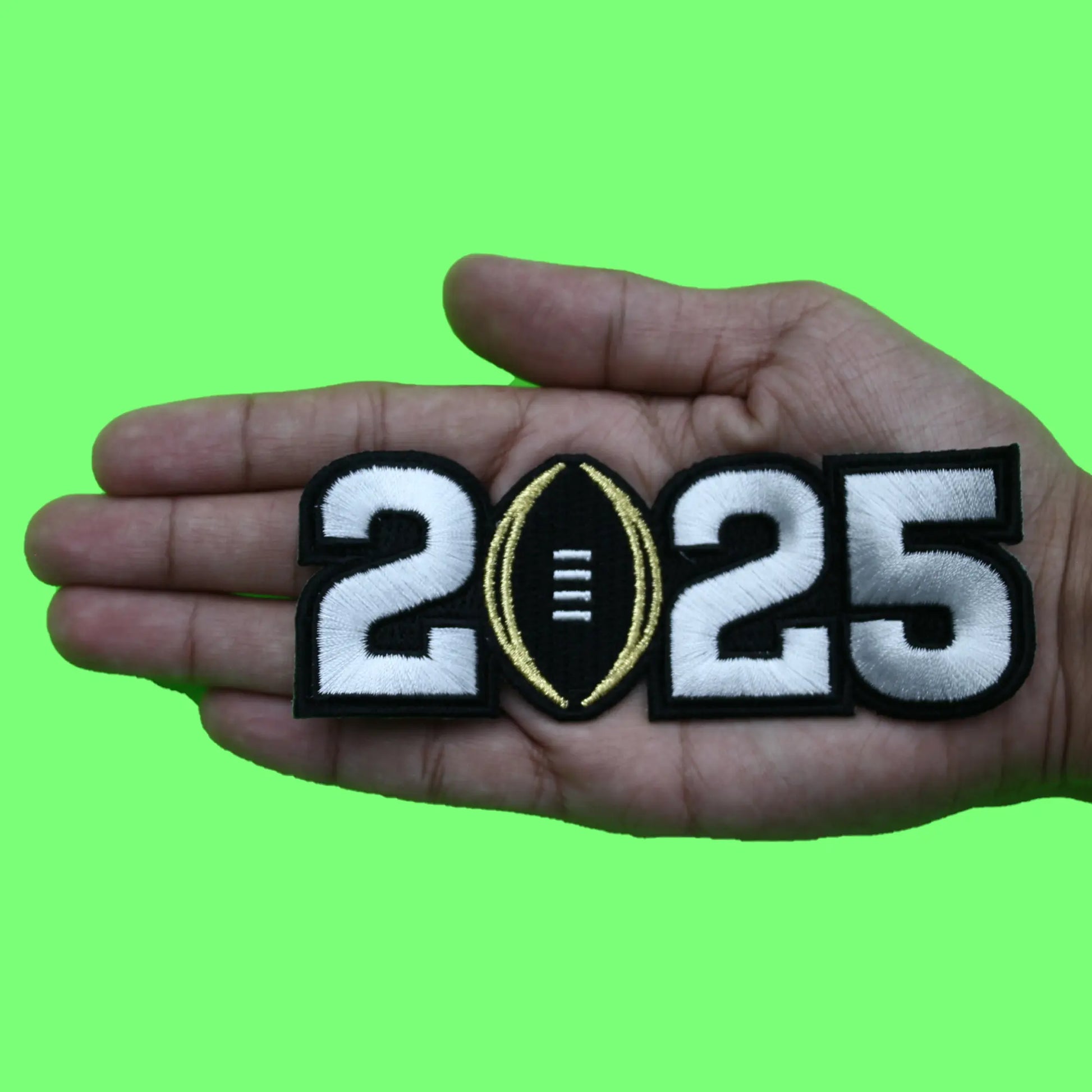 2025 College National Championship Game Jersey Patch