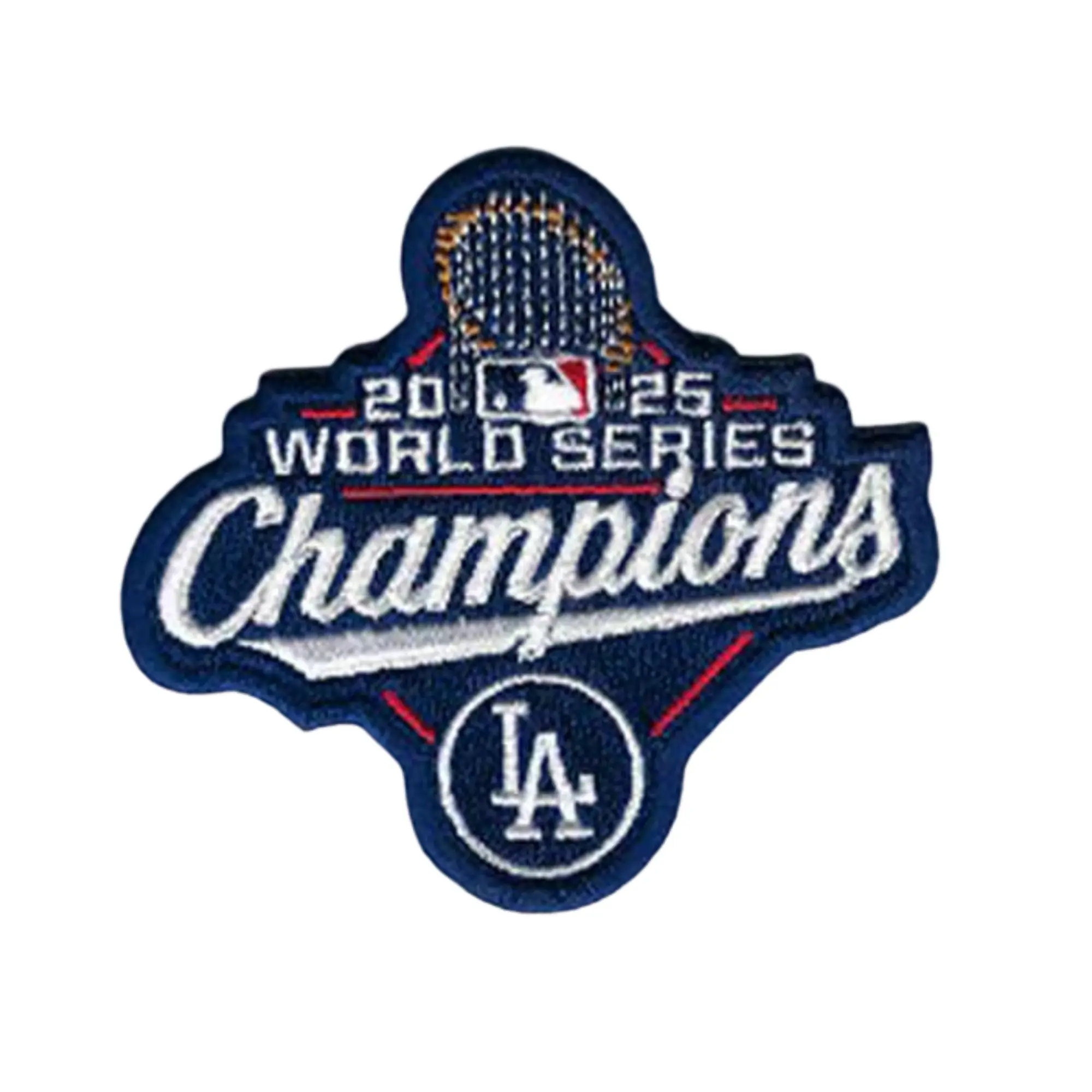 2025 MLB World Series Champions Los Angeles Dodgers Jersey Patch