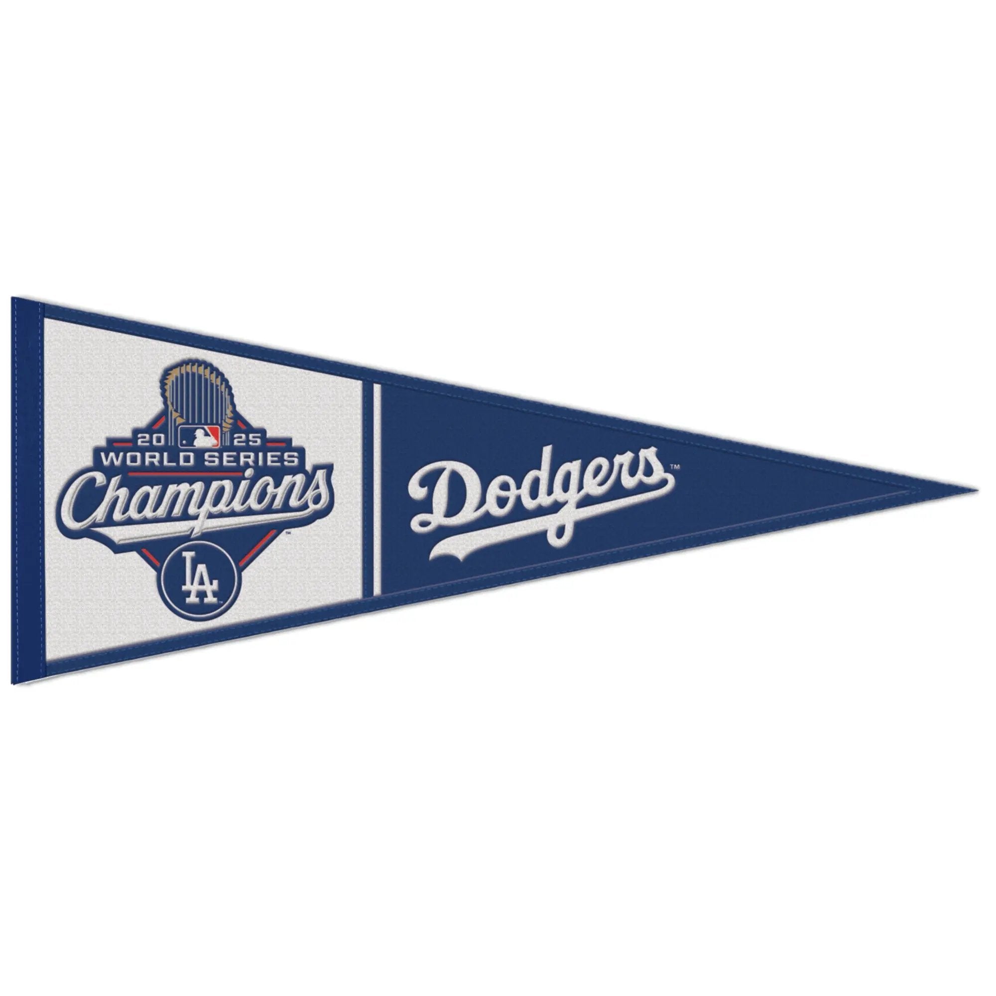 2025 MLB World Series Champions Los Angeles Dodgers Wool Pennant