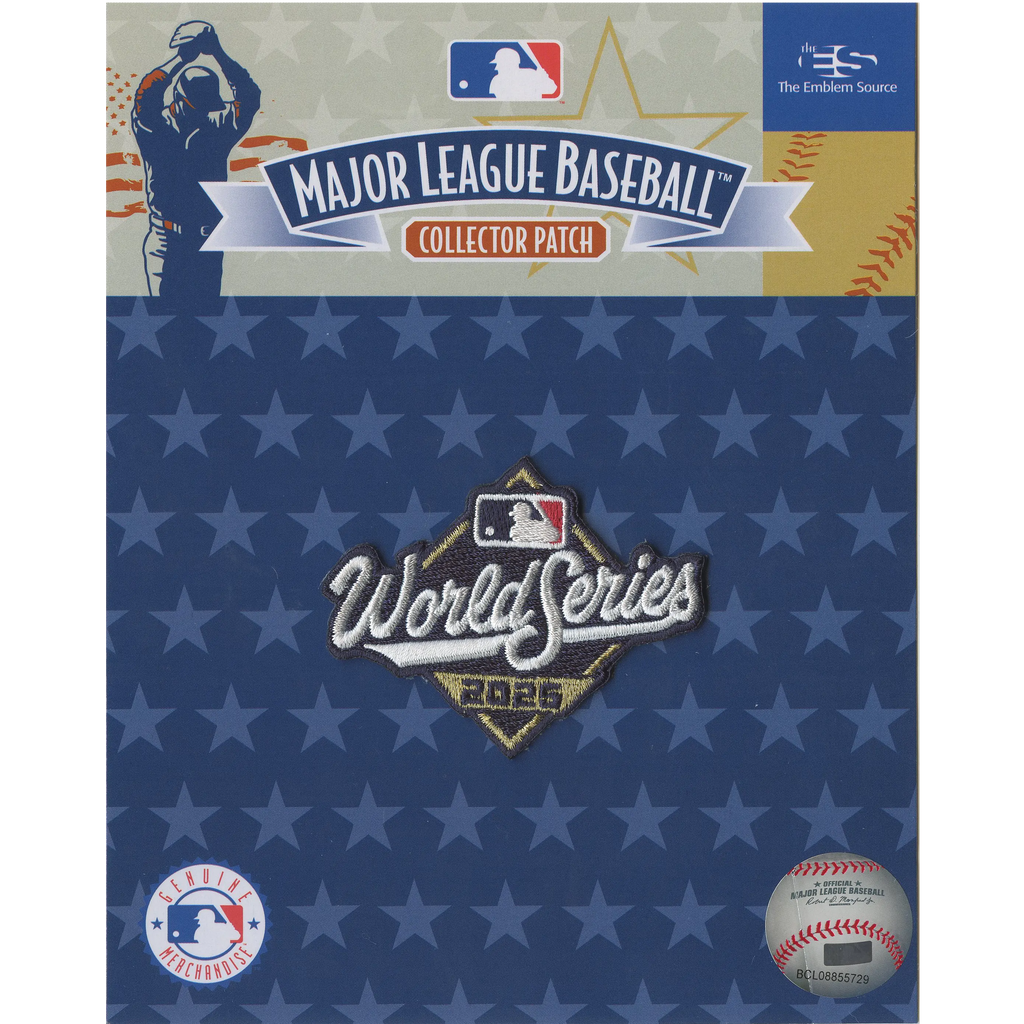 2025 MLB World Series Hat Jersey Patch Embroidered