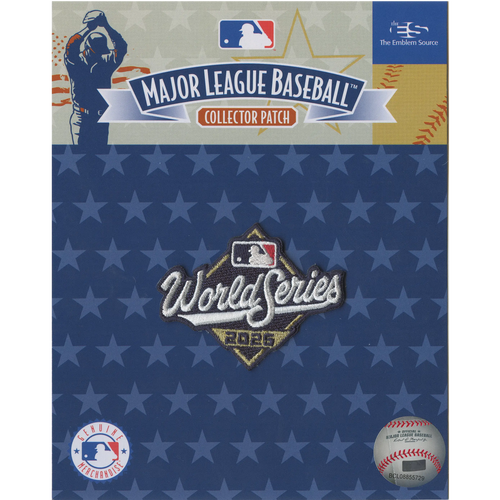 2025 MLB World Series Hat Jersey Patch Embroidered