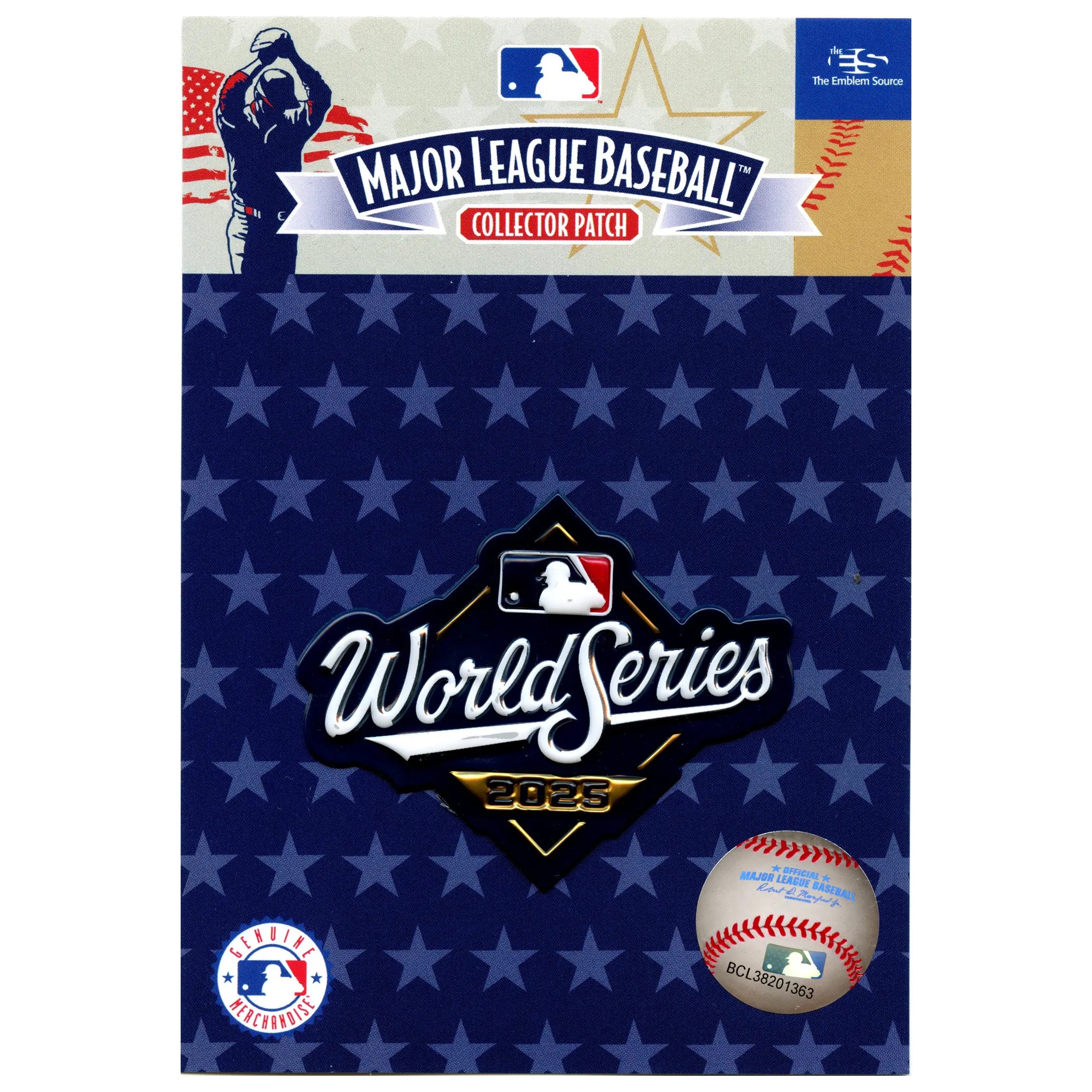 2025 MLB World Series Jersey Patch Los Angeles Dodgers Toronto Blue Jays TPU