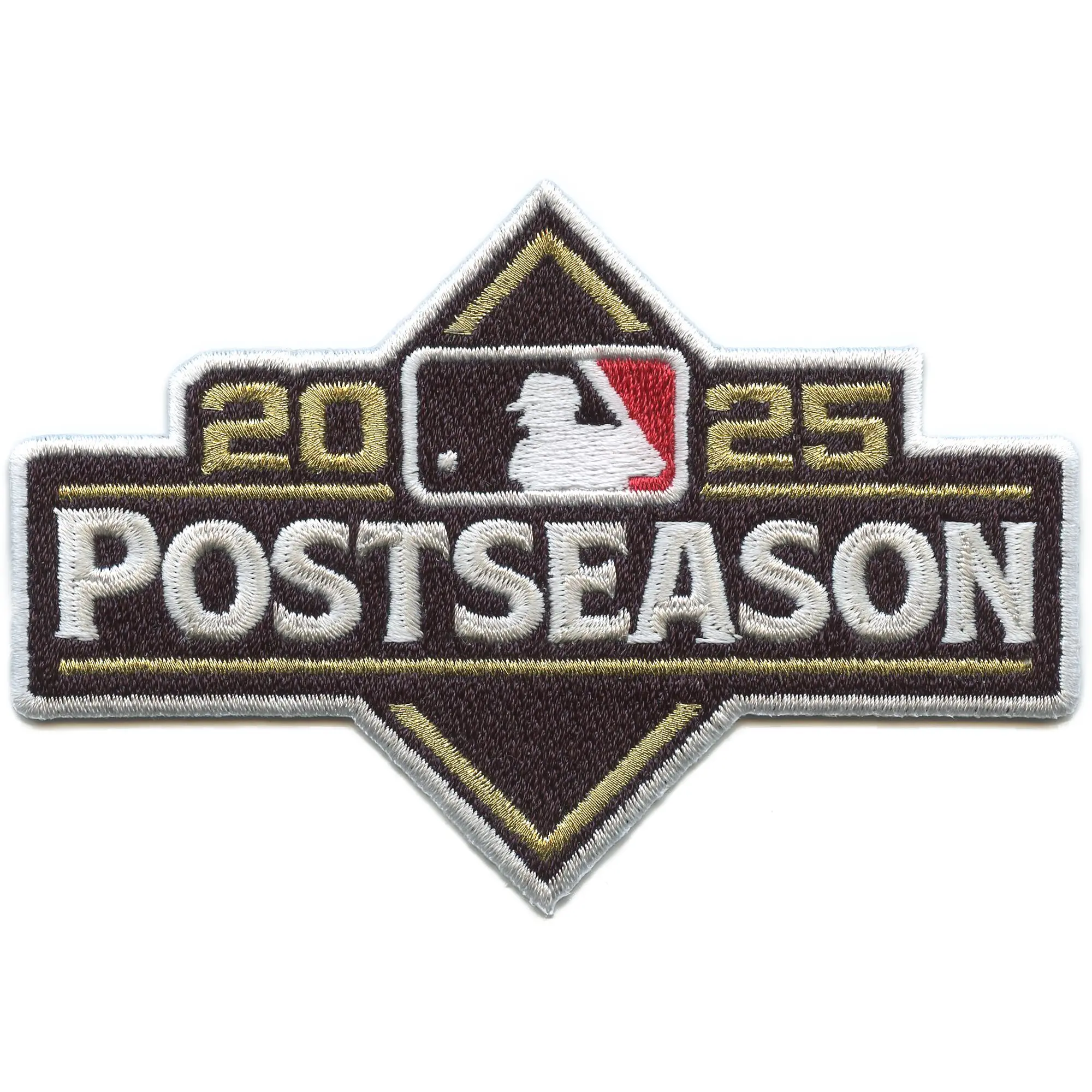 2025 Major League Baseball Postseason Embroidered Jersey Patch