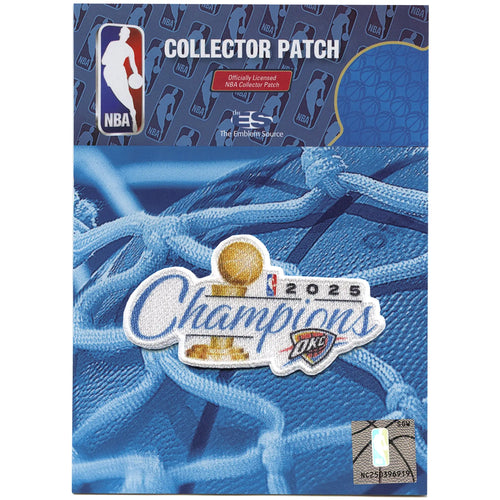 2025 NBA Finals Champions Oklahoma City Thunder Official Patch