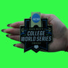 2025 NCAA Men's College World Series Omaha Jersey Patch LSU Tigers Carolina