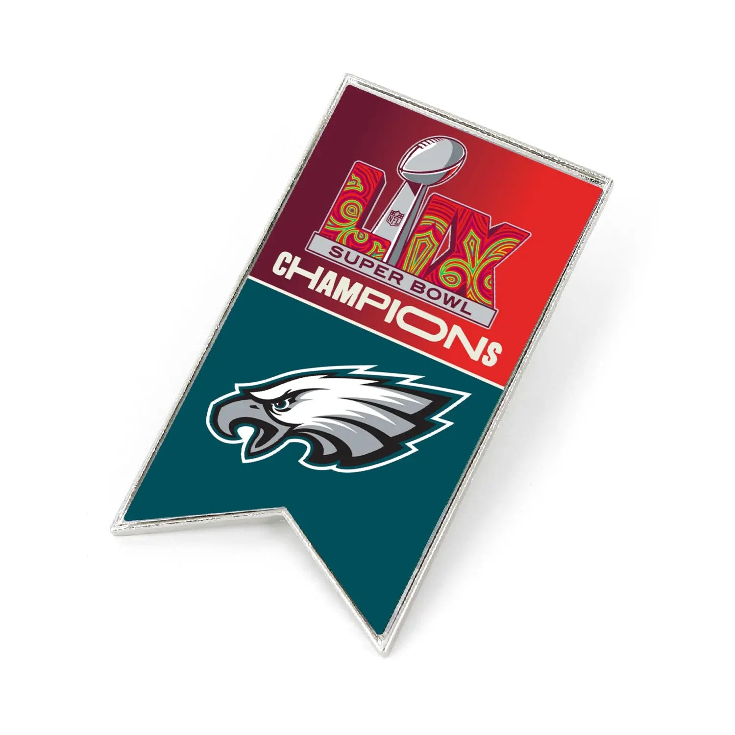 2025 NFL Super Bowl LIX 59 Champions Banner Pin Philadelphia Eagles (ALT)