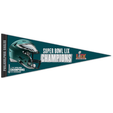 2025 NFL Super Bowl LIX 59 Champions Pennant Philadelphia Eagles