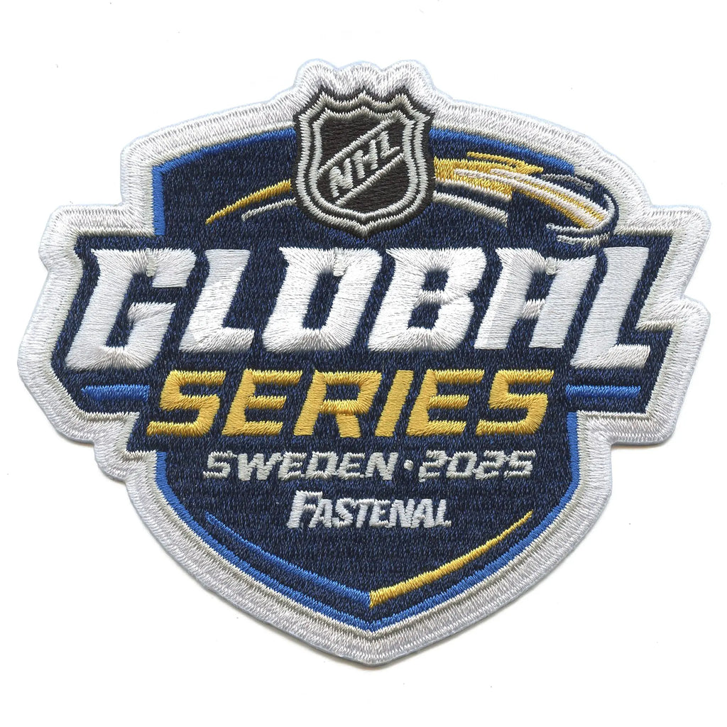 2025 NHL Global Series Pittsburgh Penguins Nashville Predators Jersey Patch (Sweden)