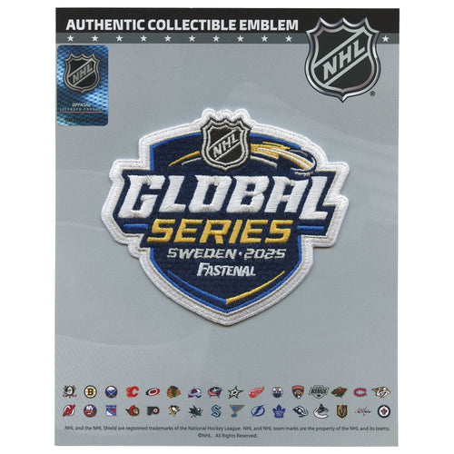 2025 NHL Global Series Pittsburgh Penguins Nashville Predators Jersey Patch (Sweden)