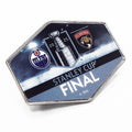 2025 NHL Stanley Cup Final Florida Panthers Edmonton Oilers Dueling Pin
