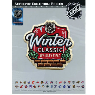 2025 NHL Winter Classic Game Jersey Patch (Chicago Blackhawks vs. St Louis Blues)