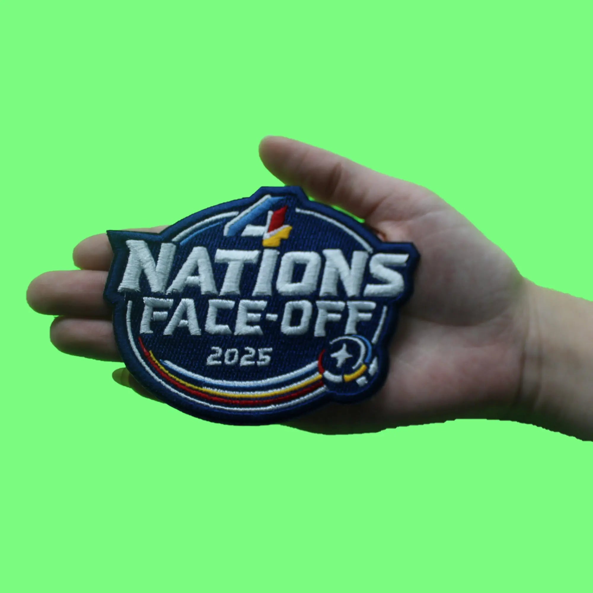 2025 Official NHL Four Nations Faceoff Jersey Patch All Star Game