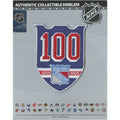 2025 Official New York Rangers 100th Anniversary Jersey Patch