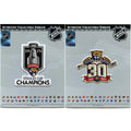 2025 Stanley Cup Champions Florida Panthers 30th Anniversay Patch Combo