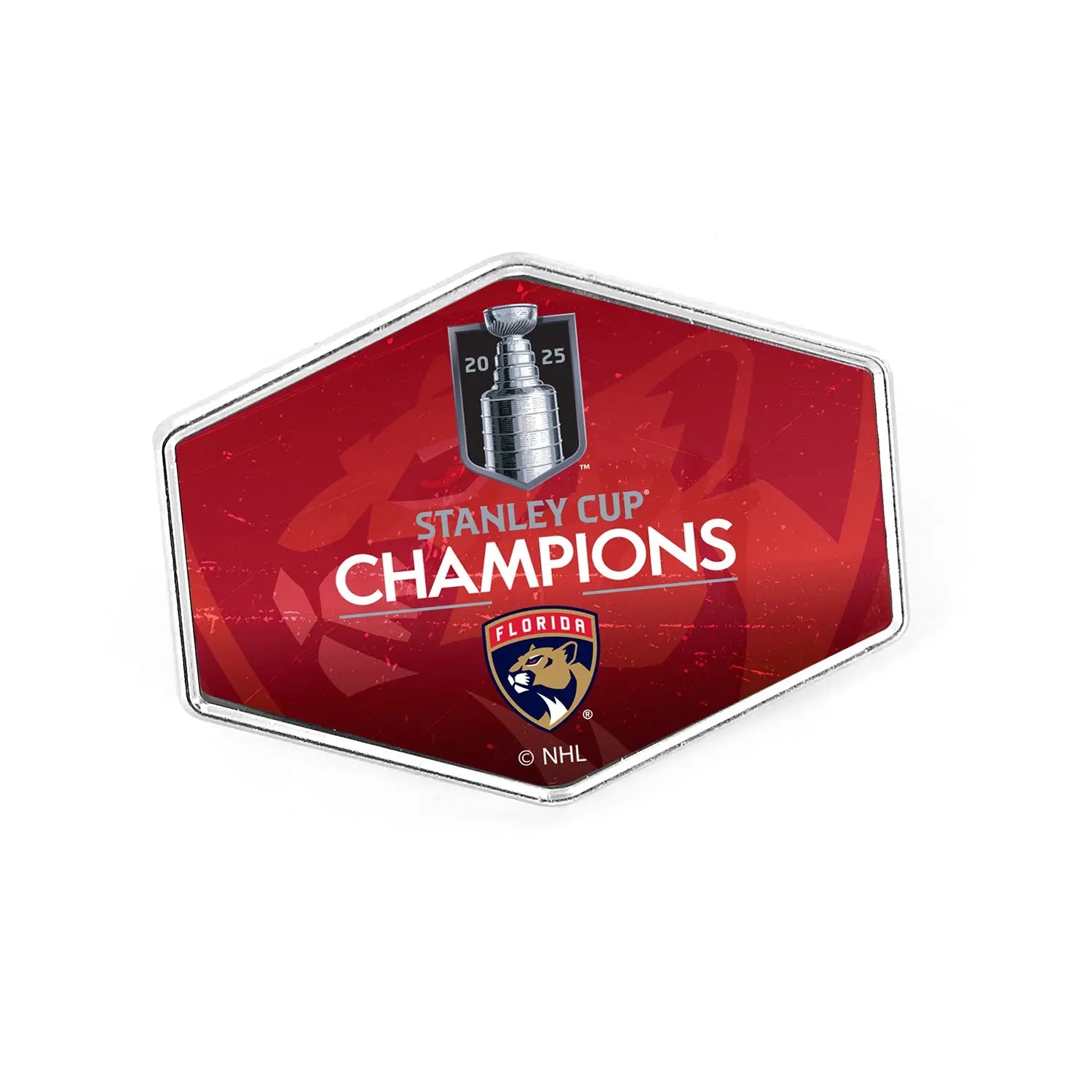 2025 NHL Stanley Cup Final Champions Florida Panthers Pin