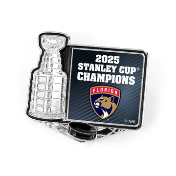 2025 NHL Stanley Cup Final Champions  Florida Panthers Trophy Pin
