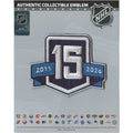2025 Winnipeg Jets 15th Anniversary Logo Jersey Patch Alternate