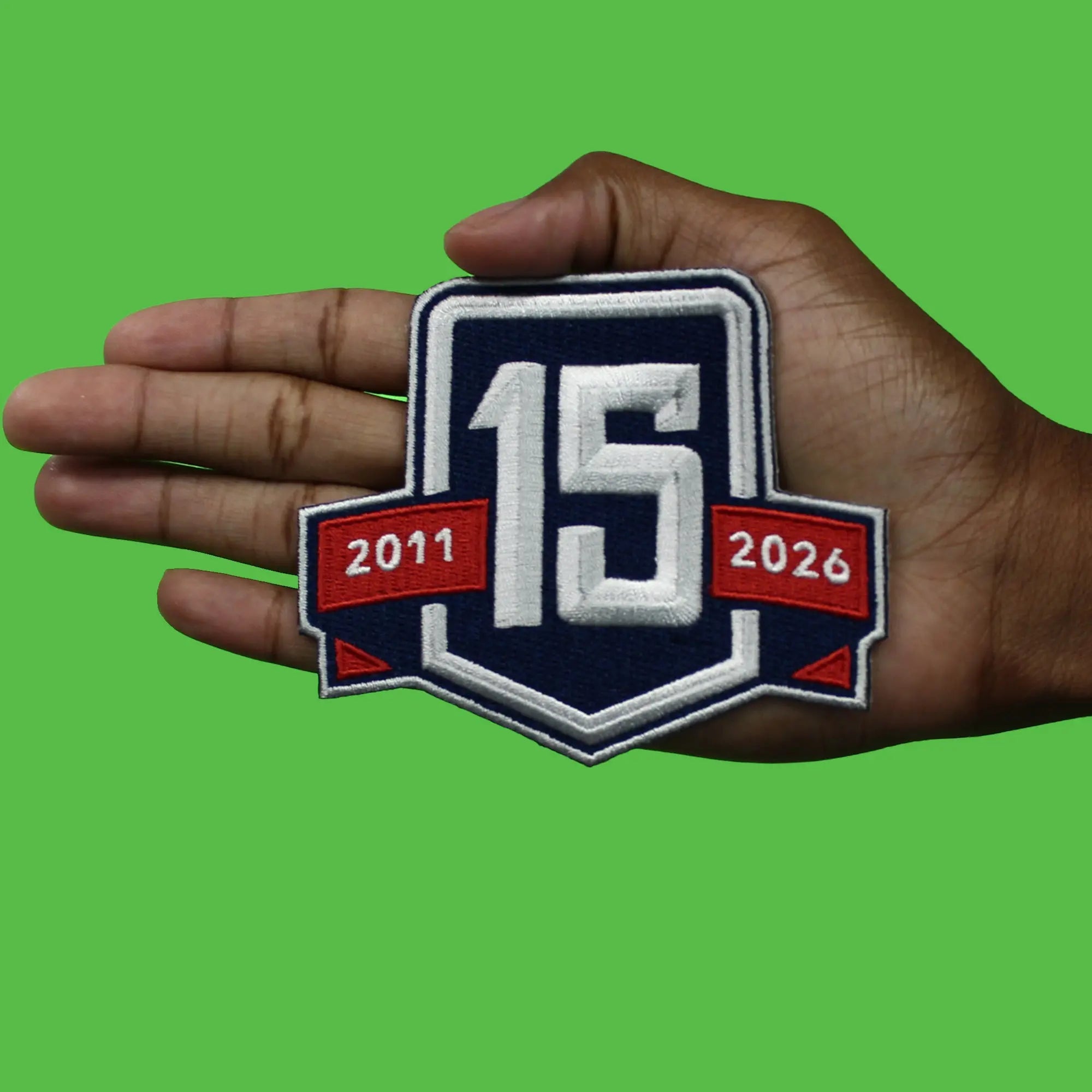 2025 Winnipeg Jets 15th Anniversary Logo Jersey Patch
