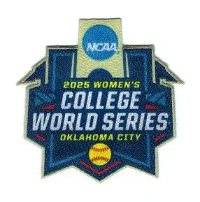 2025 Women's Softball NCAA College World Series Patch Oklahoma City Sublimation