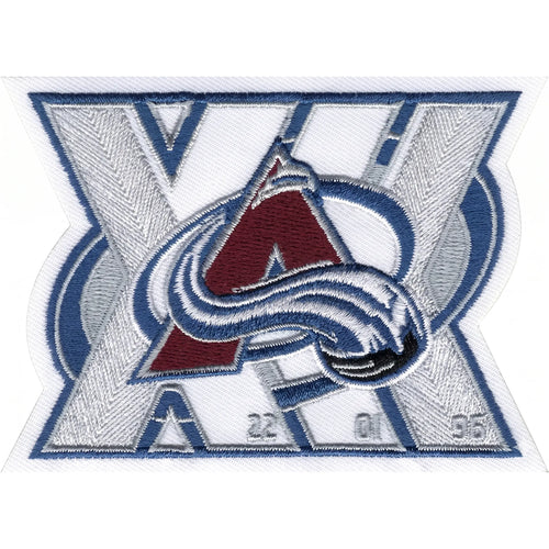 2026 Colorado Avalanche Team 30th Anniversary Season Logo Jersey Patch