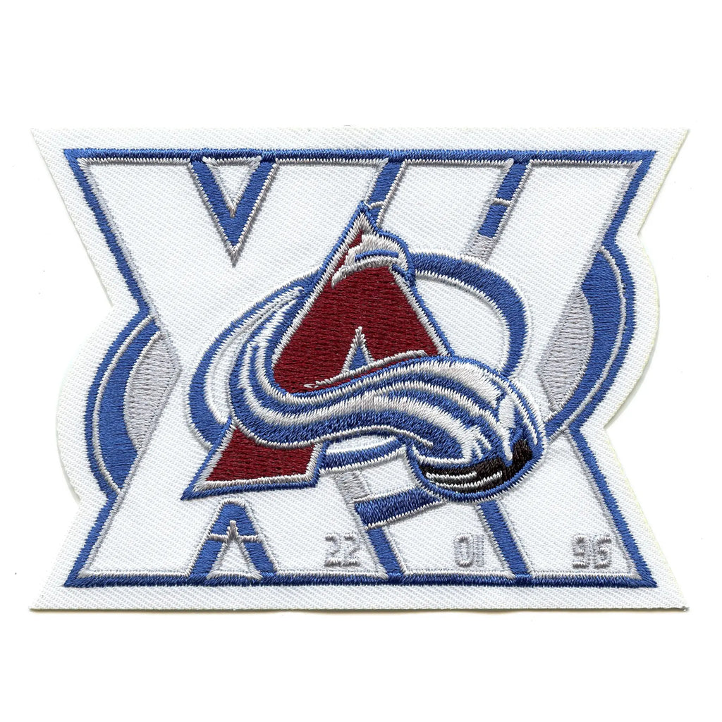 2026 Colorado Avalanche Team 30th Anniversary Season Logo Jersey Patch