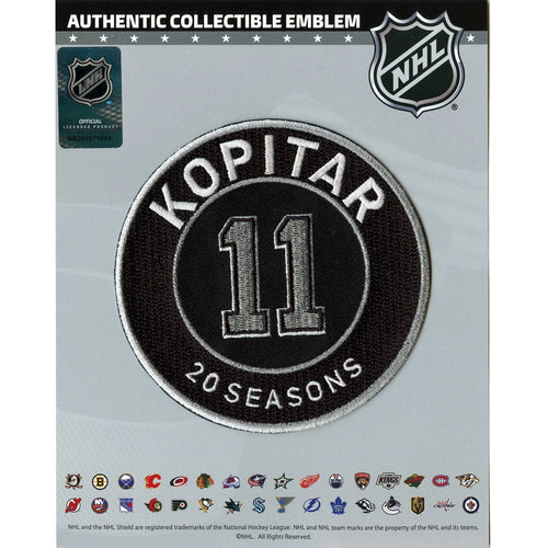 2026 Los Angeles Kings Anže Kopitar 20 Final NHL Seasons Jersey Patch