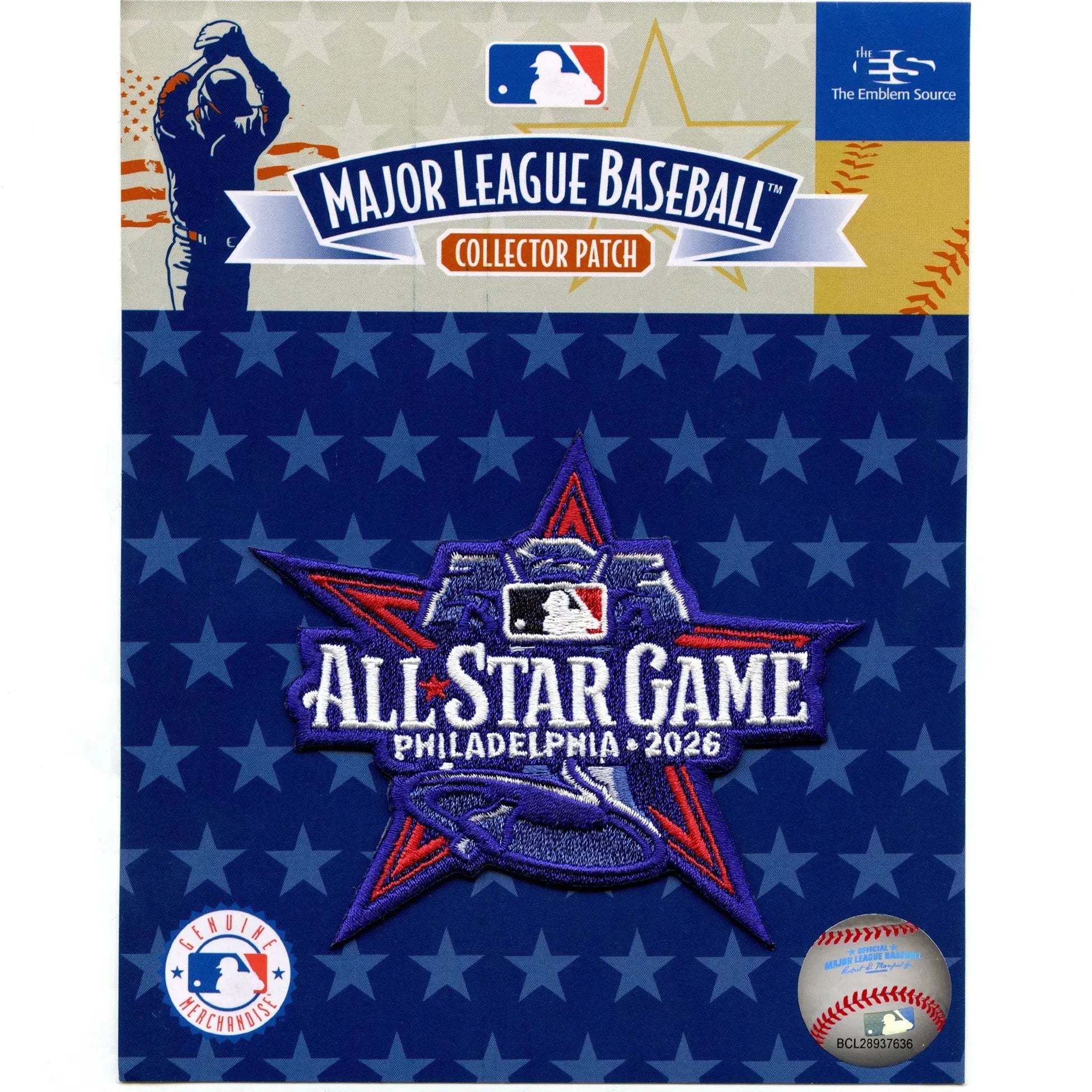 2026 MLB All Star Game Embroidered Jersey Patch Philadelphia Phillies