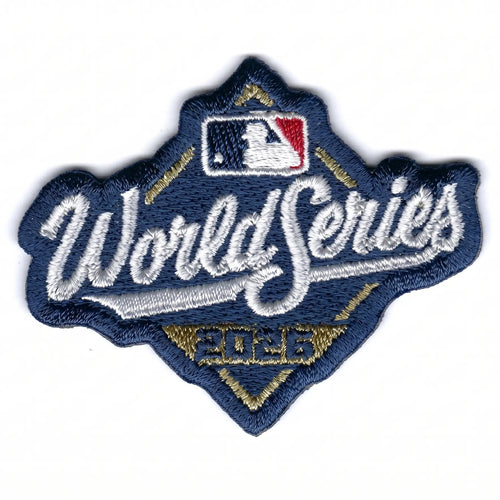 2026 MLB World Series Hat Jersey Patch Embroidered