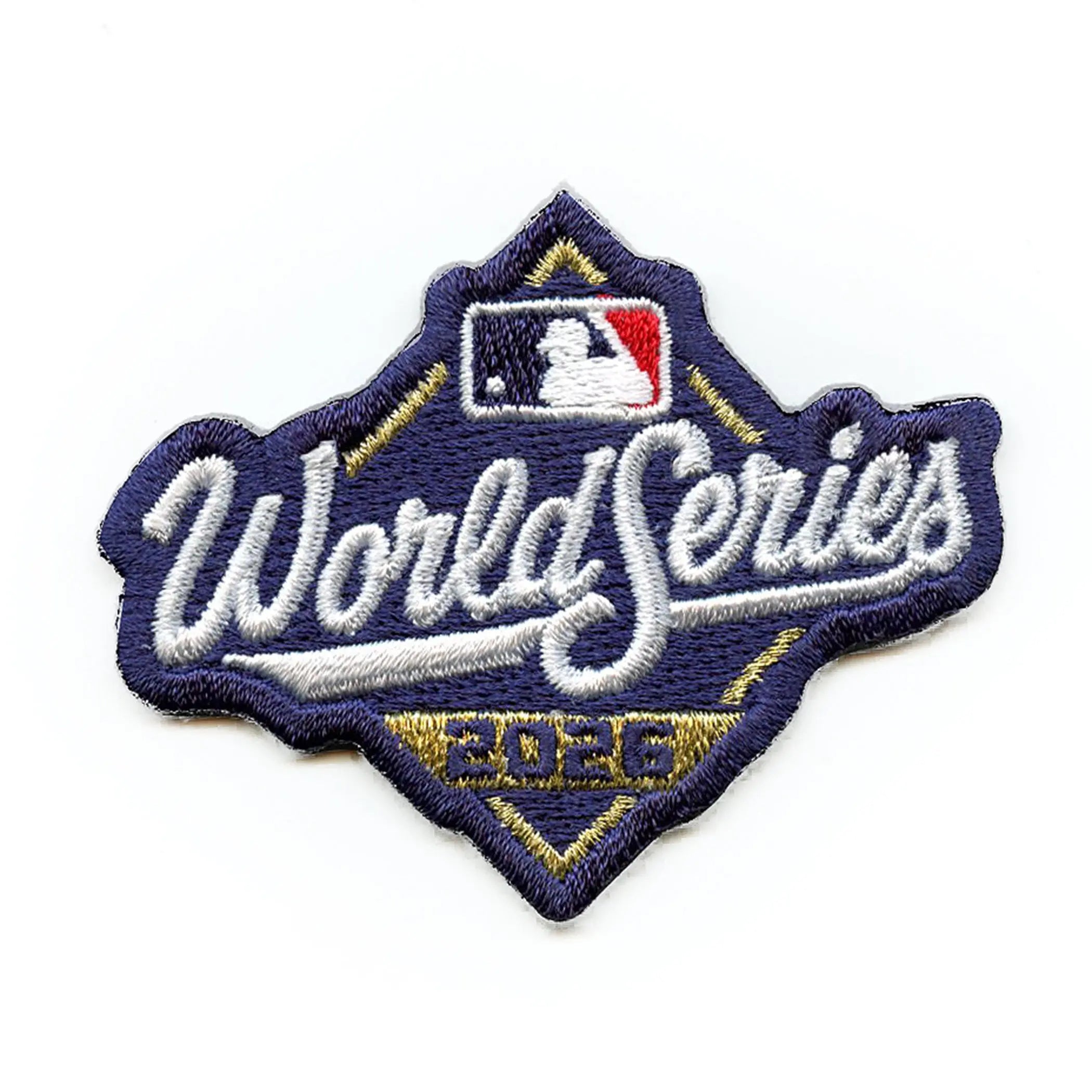 2026 MLB World Series Hat Jersey Patch Embroidered
