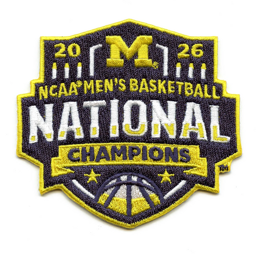 2026 Men's Basketball Michigan Wolverines National Champions Patch