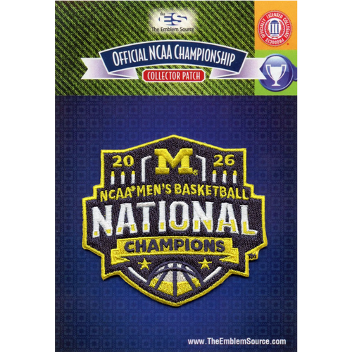 2026 Men's Basketball Michigan Wolverines National Champions Patch