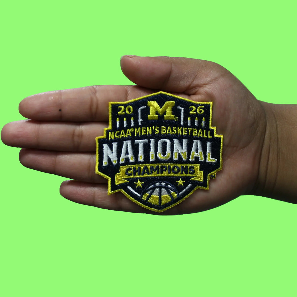 2026 Men's Basketball Michigan Wolverines National Champions Patch