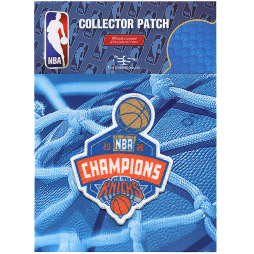 2026 NBA Finals Champions Official Hustle Patch New York Knicks (Pre-Order)